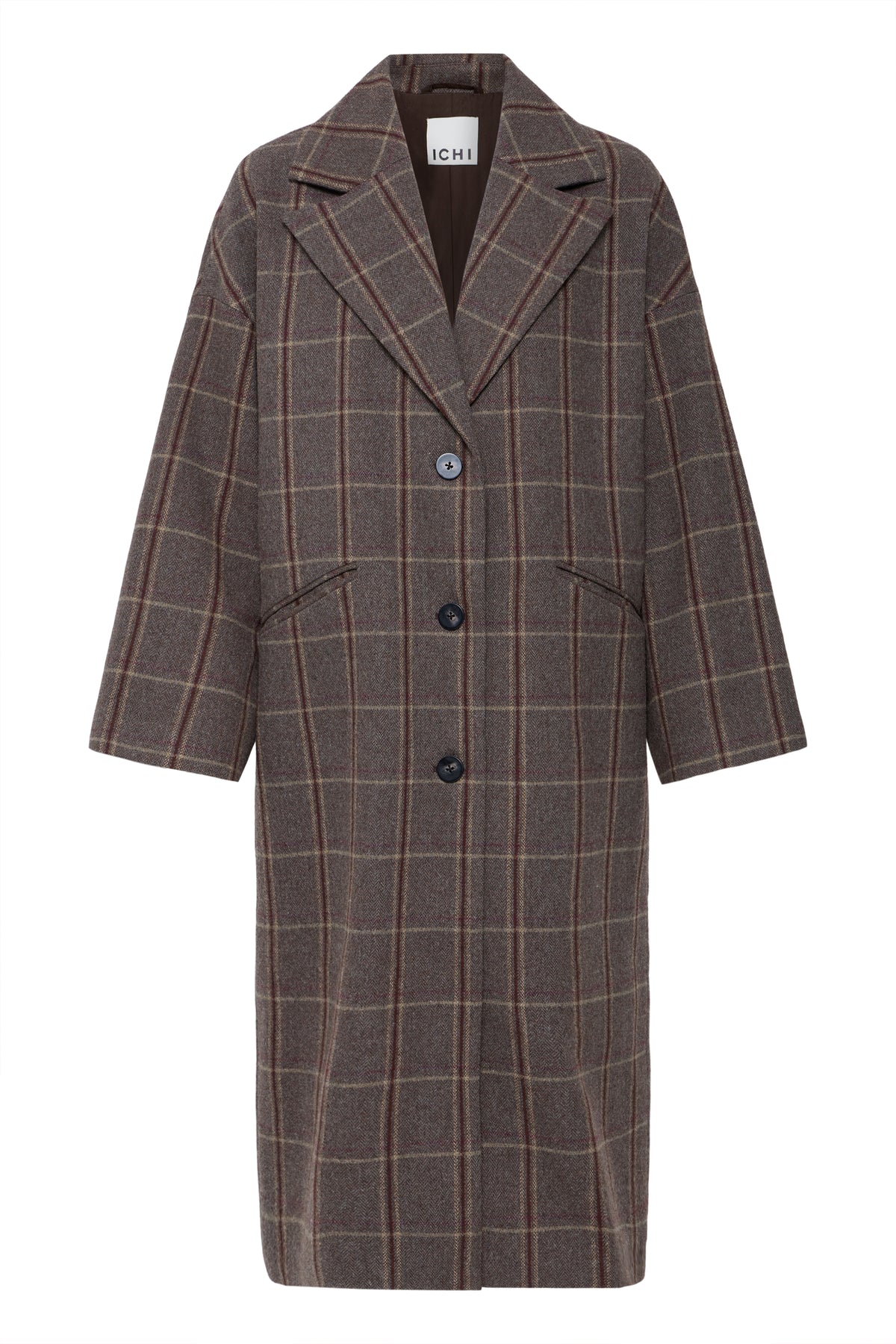Ichi Emmalu Jacket Cocoa Brown