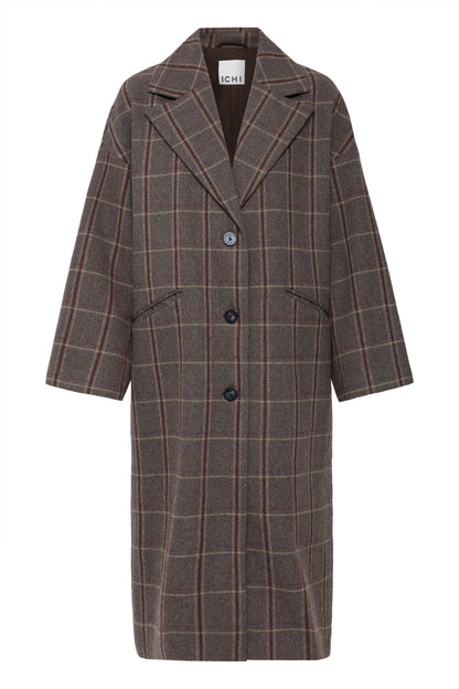 Ichi Emmalu Jacket Cocoa Brown
