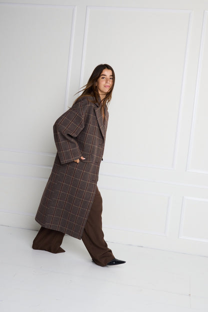Ichi Emmalu Jacket Cocoa Brown