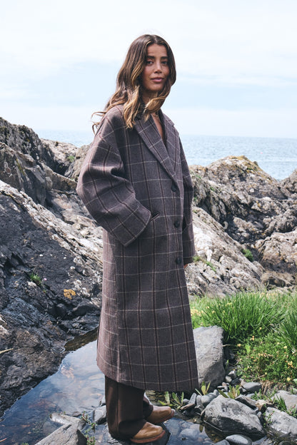Ichi Emmalu Jacket Cocoa Brown