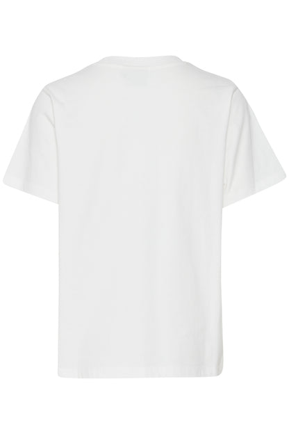 Ichi Palmer Loose Top Cloud Dancer