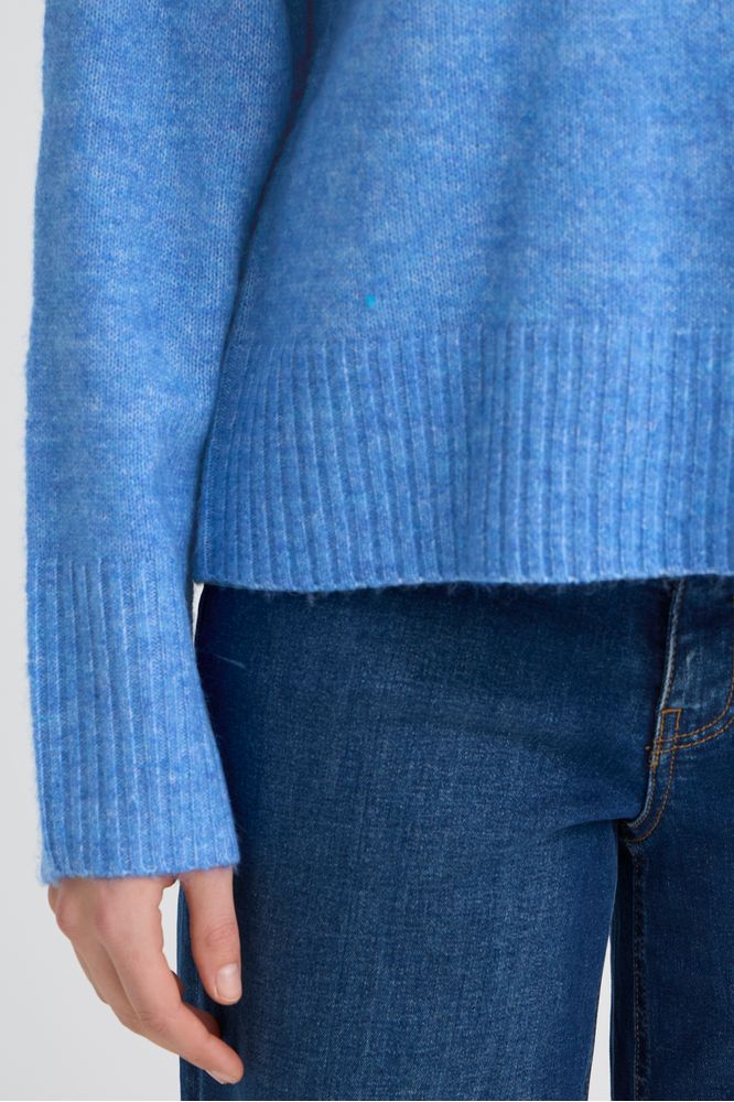 Ichi IHBaling Pullover Nebulas Blue Melange