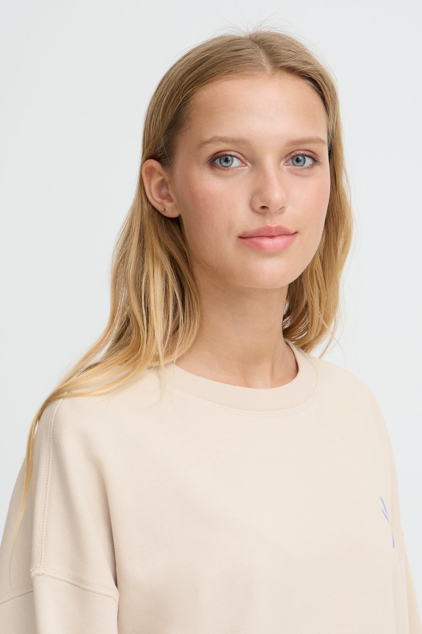 Ichi IHBauma Sweatshirt Birch