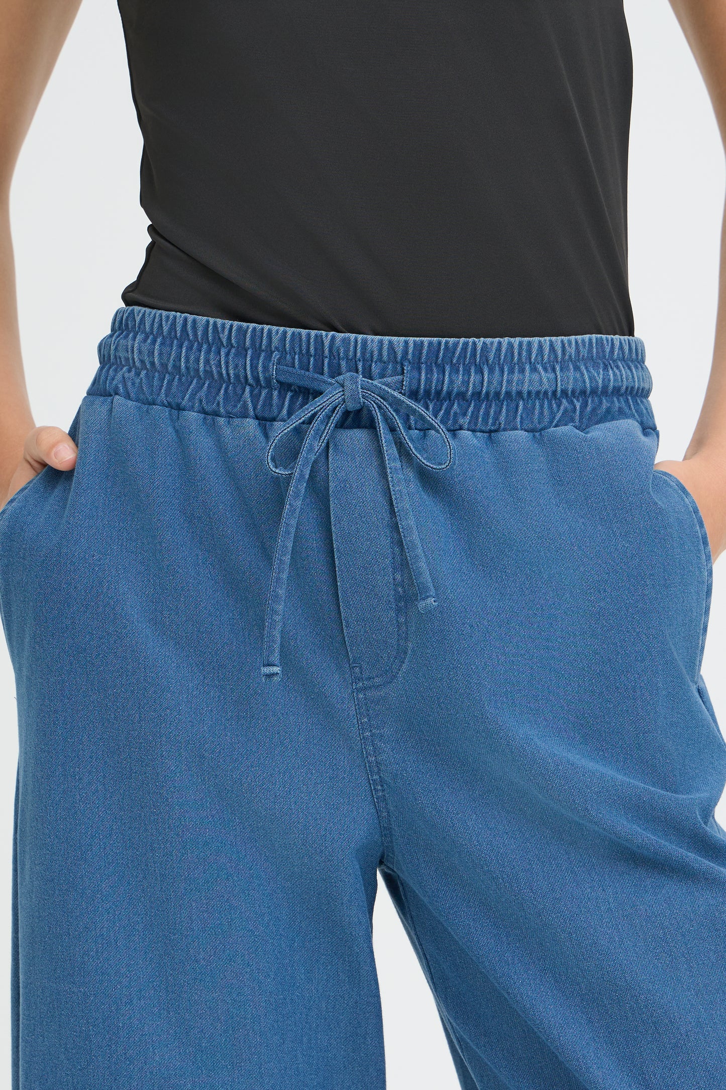 Ichi IHKate Denim Trousers Denim Blue