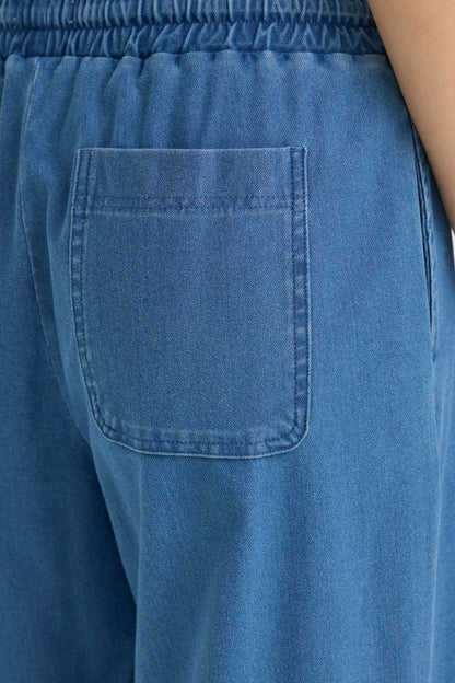 Ichi IHKate Denim Trousers Denim Blue