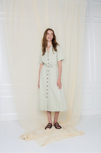 Atelier Rêve Kunis Dress Celadon Tint