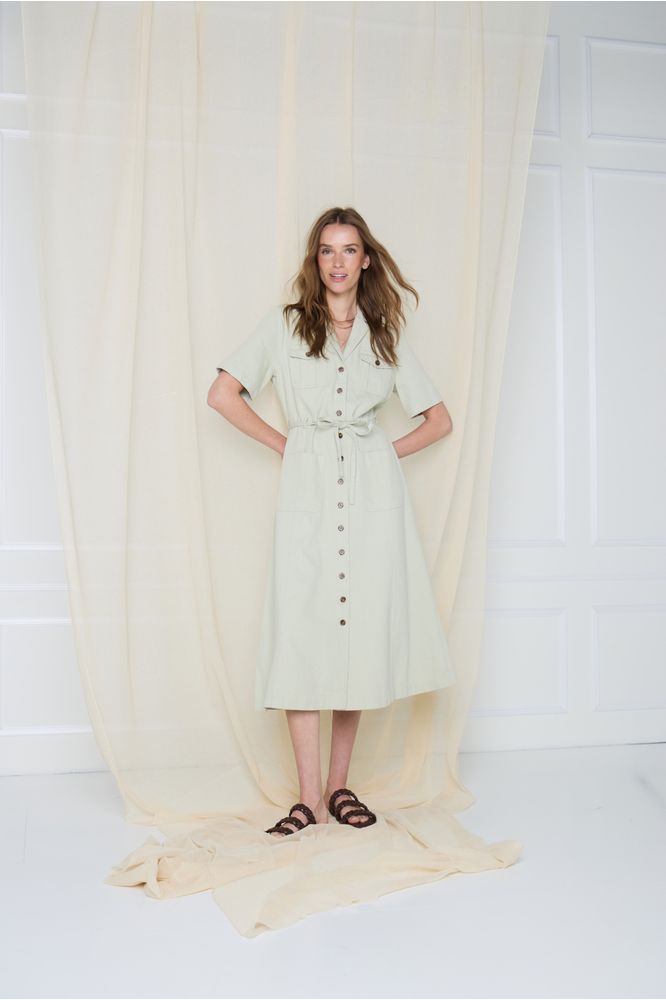 Atelier Rêve Kunis Dress Celadon Tint