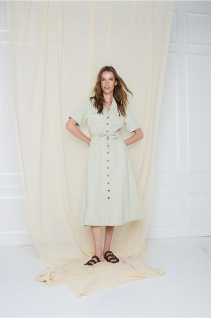 Atelier Rêve Kunis Dress Celadon Tint