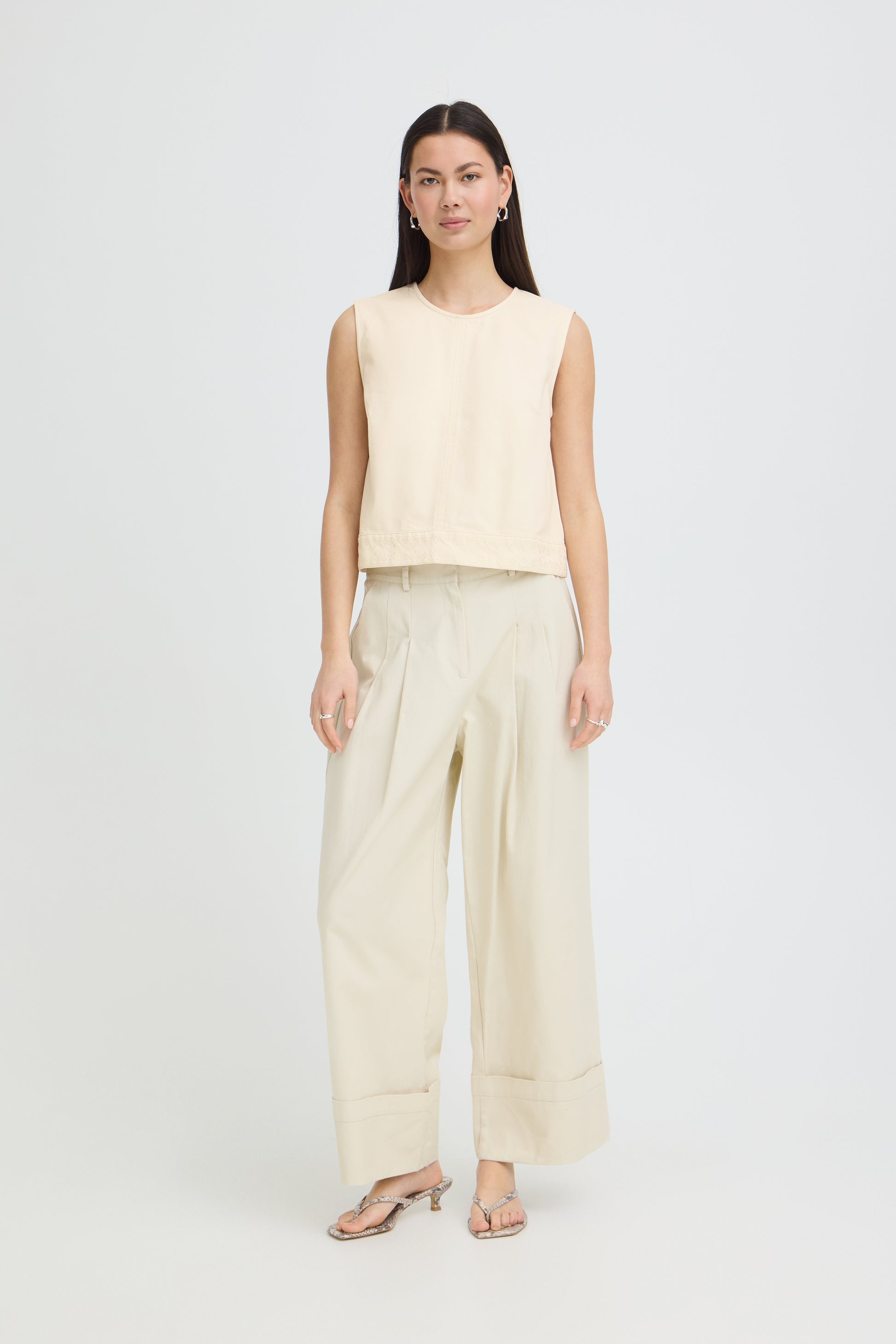 Ichi IHOlia Blouse Birch