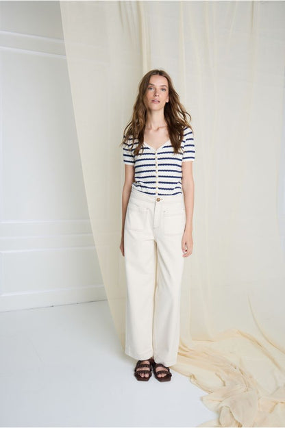 Atelier Rêve Sophie Jeans Oyster Gray