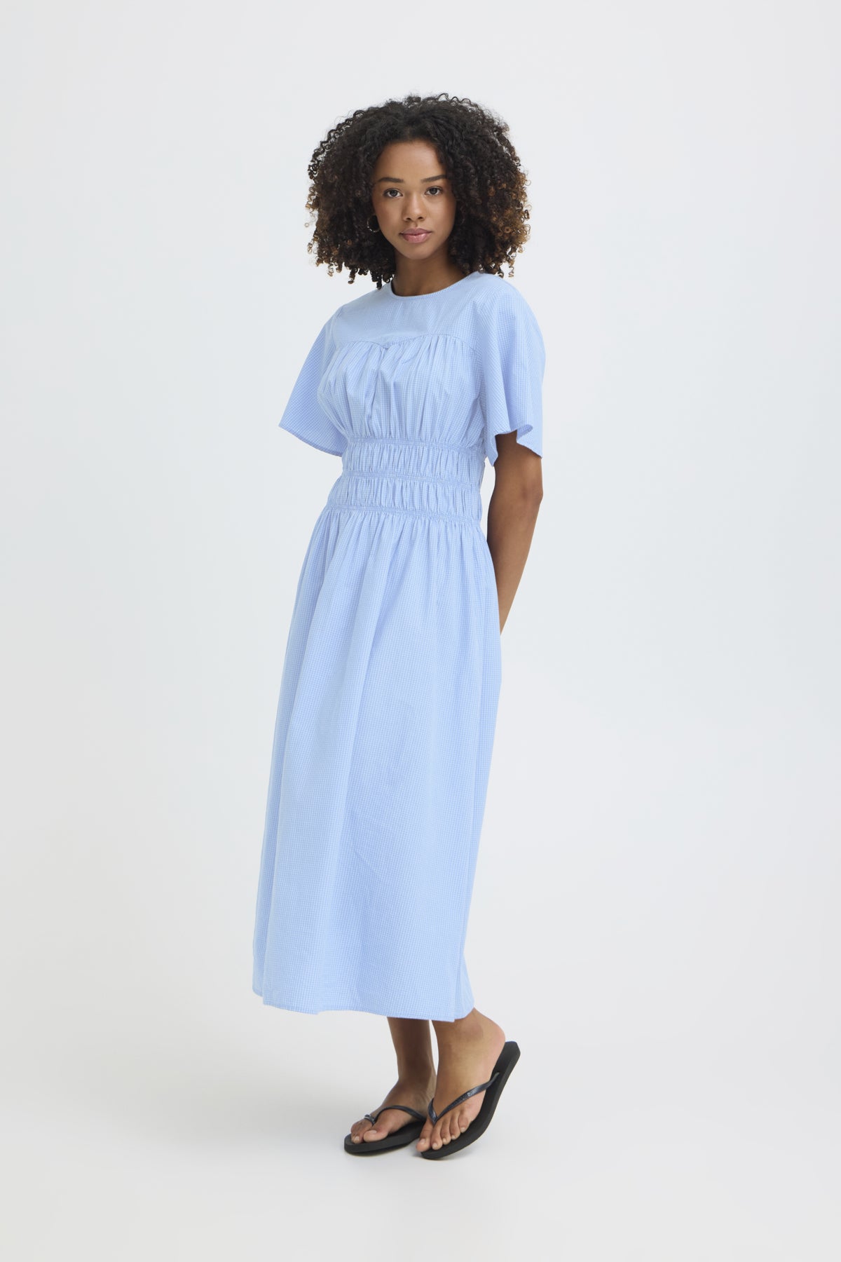 Ichi IHGwenda Dress Check