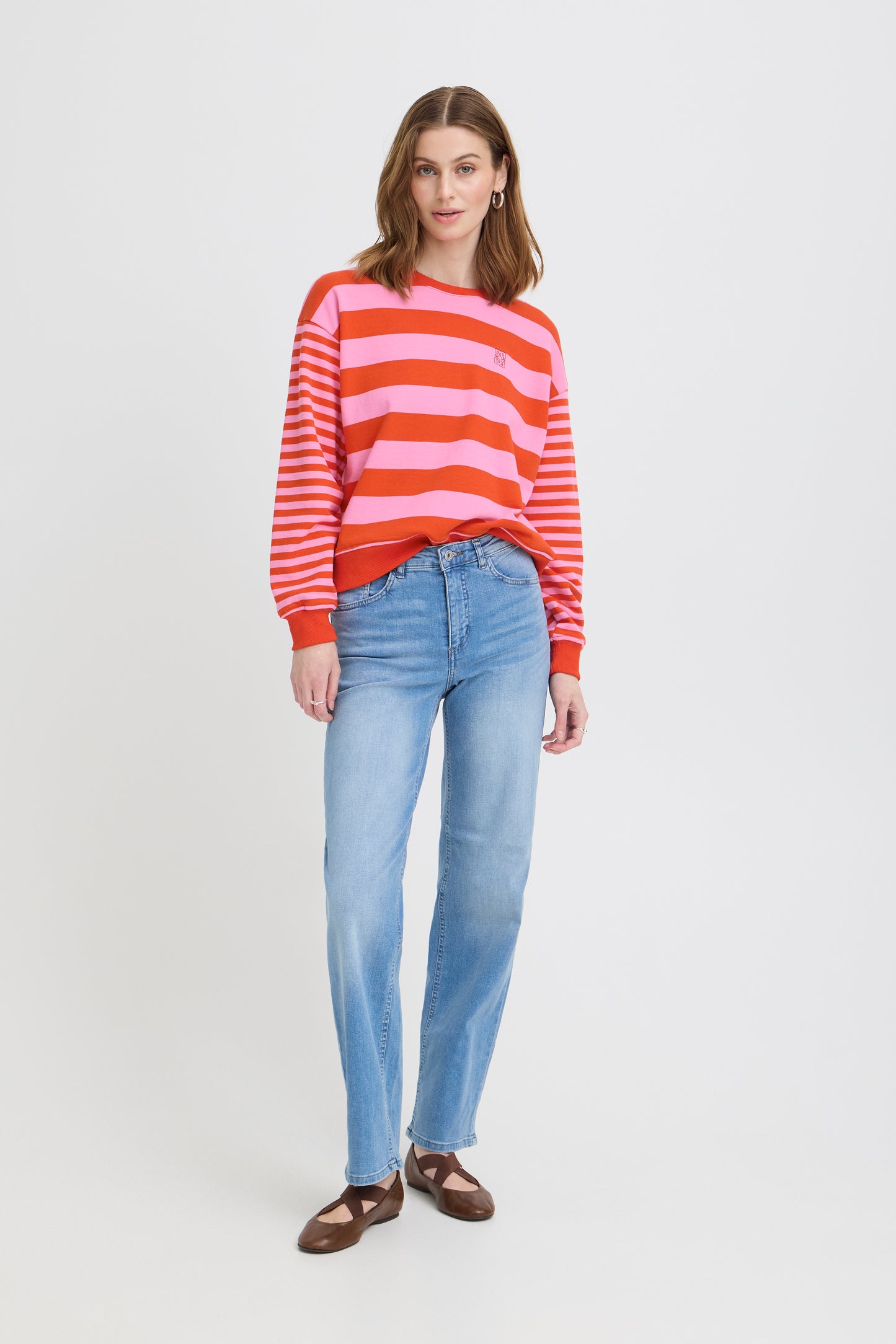 Ichi IHLulani Sweatshirt Red