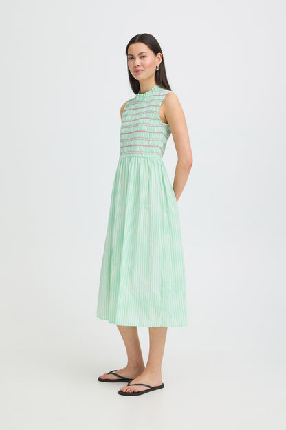 Ichi IHLocy Dress Green / Birch