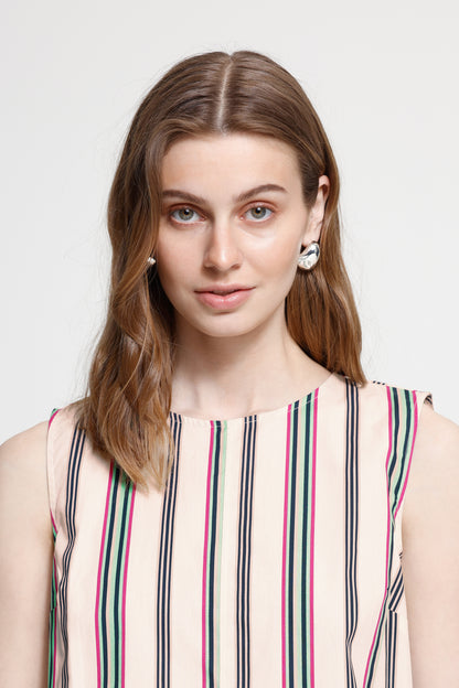 Ichi IHLeanna Blouse Multi Stripe
