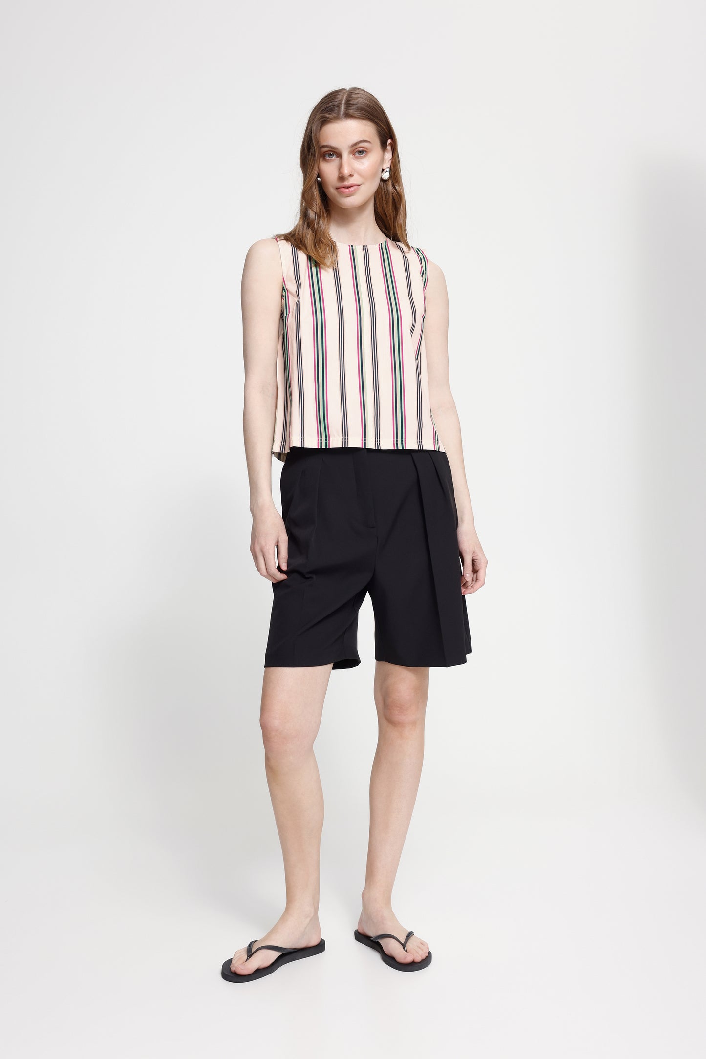 Ichi IHLeanna Blouse Multi Stripe