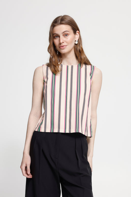 Ichi IHLeanna Blouse Multi Stripe