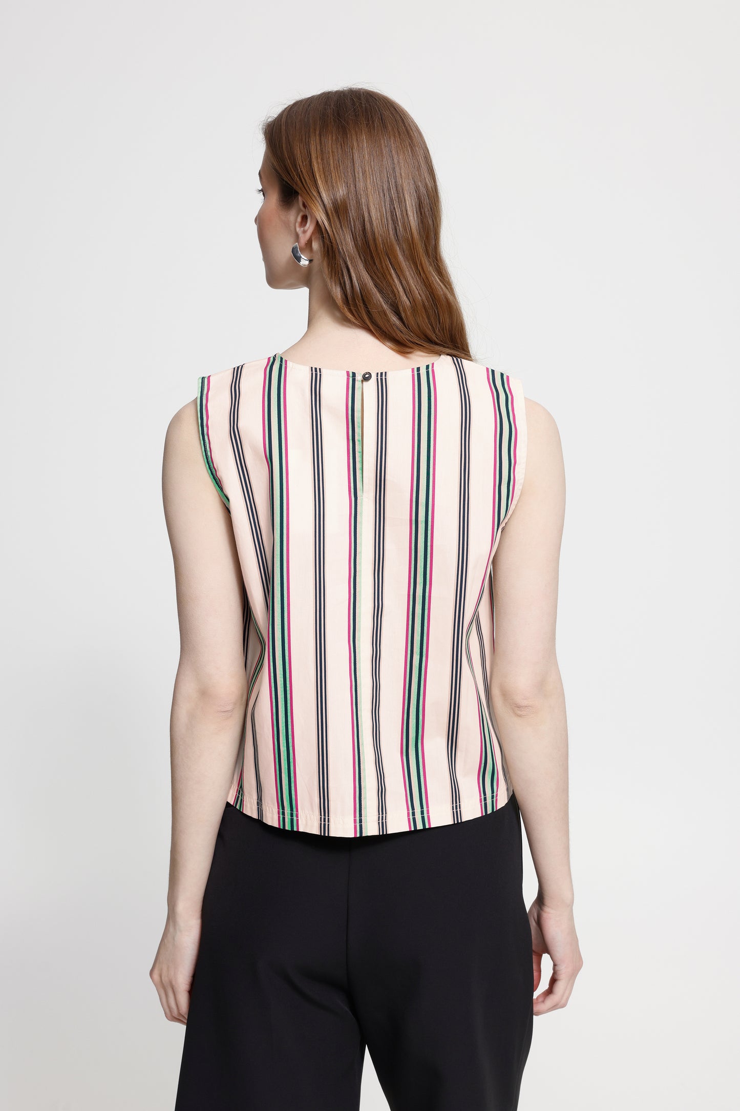 Ichi IHLeanna Blouse Multi Stripe