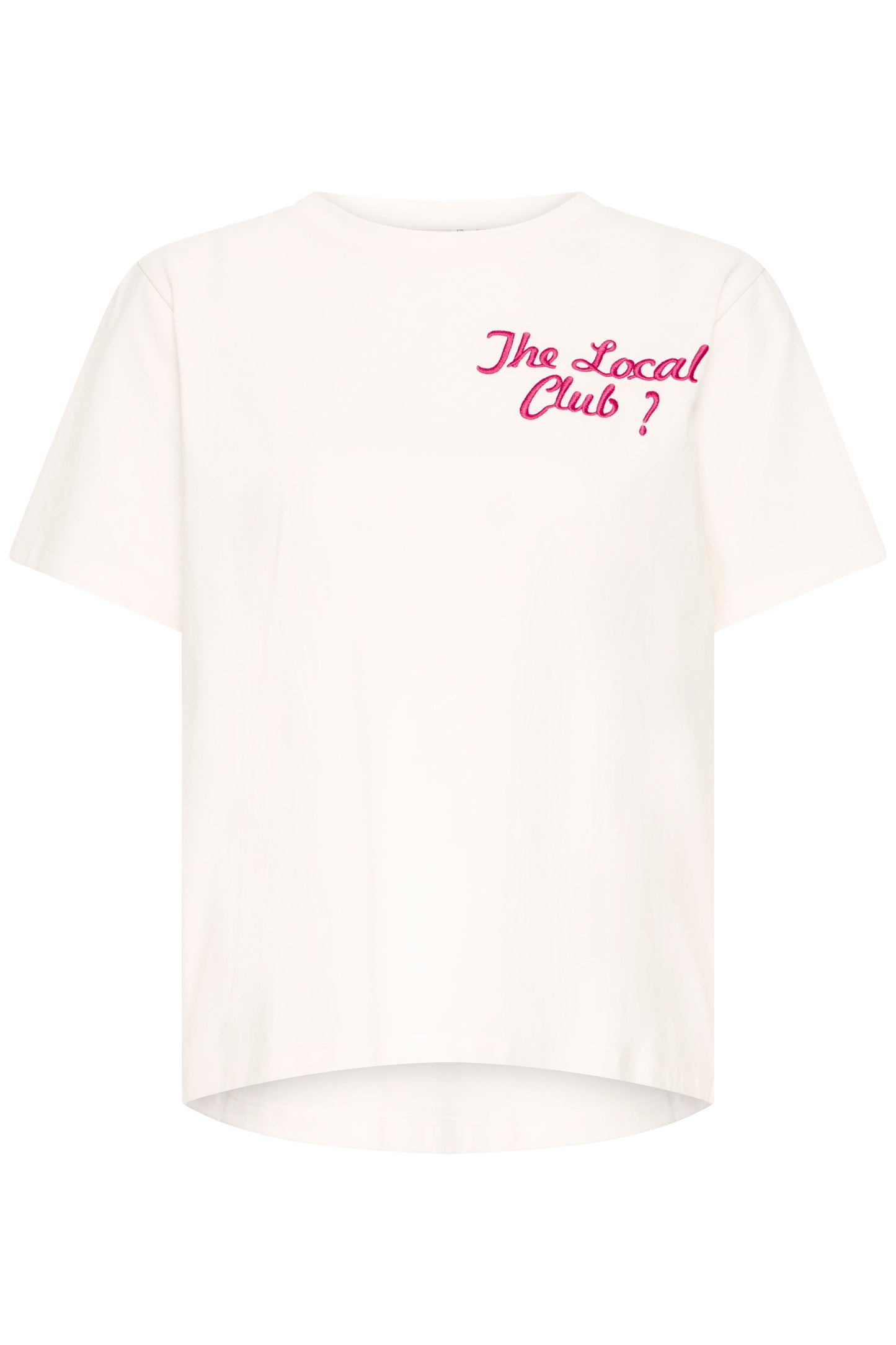 Ichi IHPaia T-shirt Cloud Dancer / Very Berry