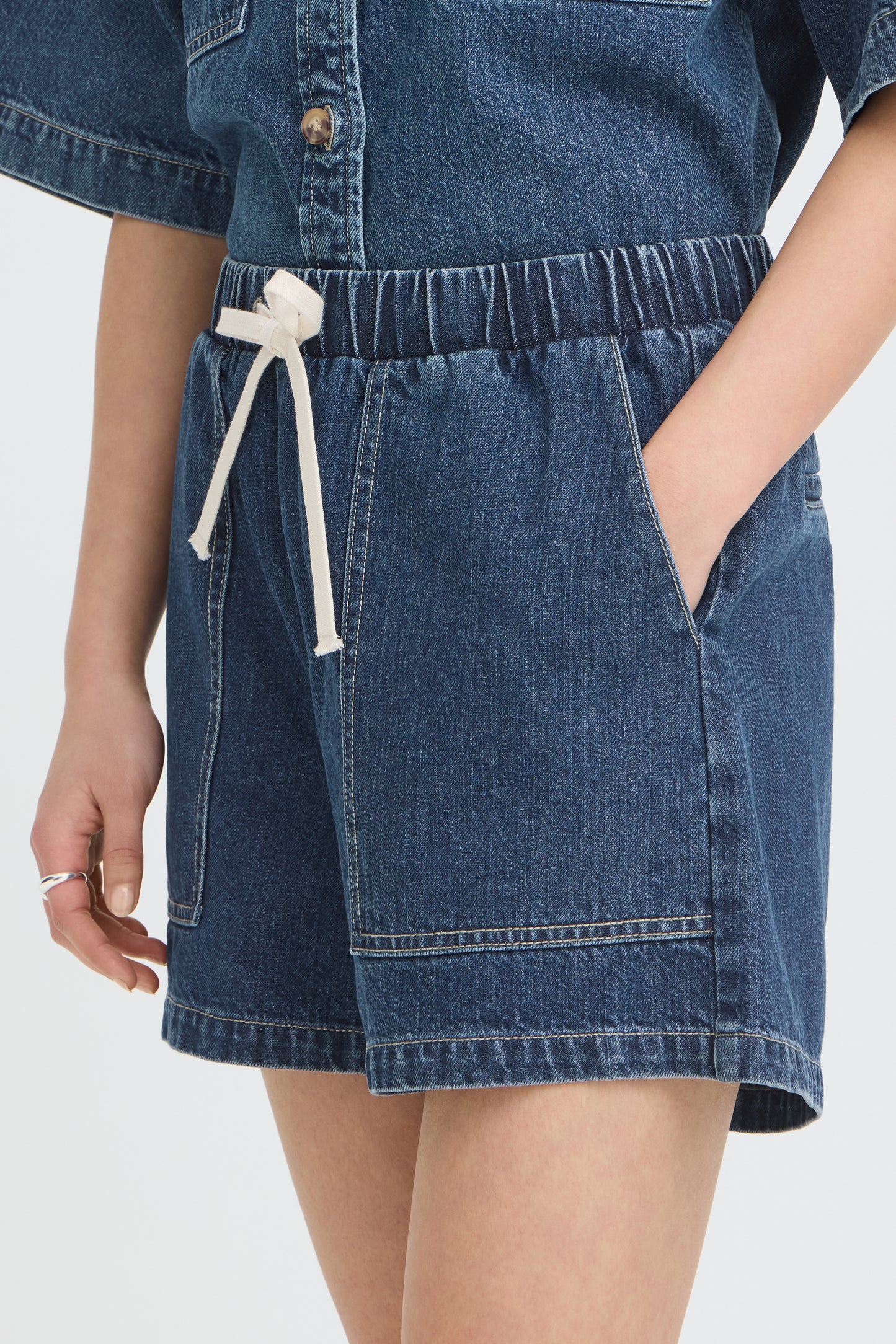Ichi IHKamina Shorts Denim
