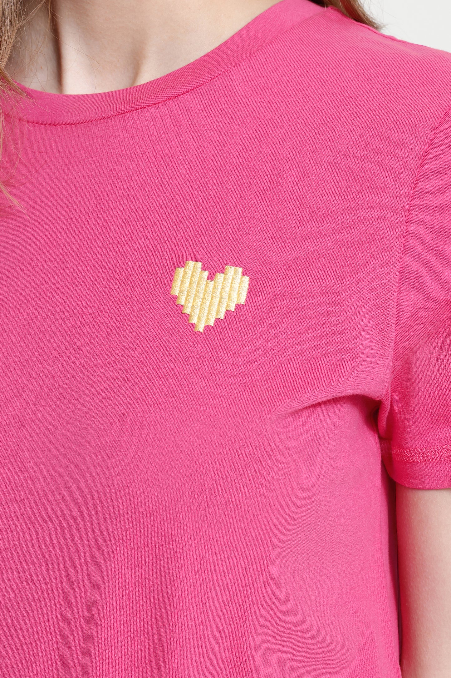 Ichi IHCaminna T-shirt Very Berry / Mellow Yellow