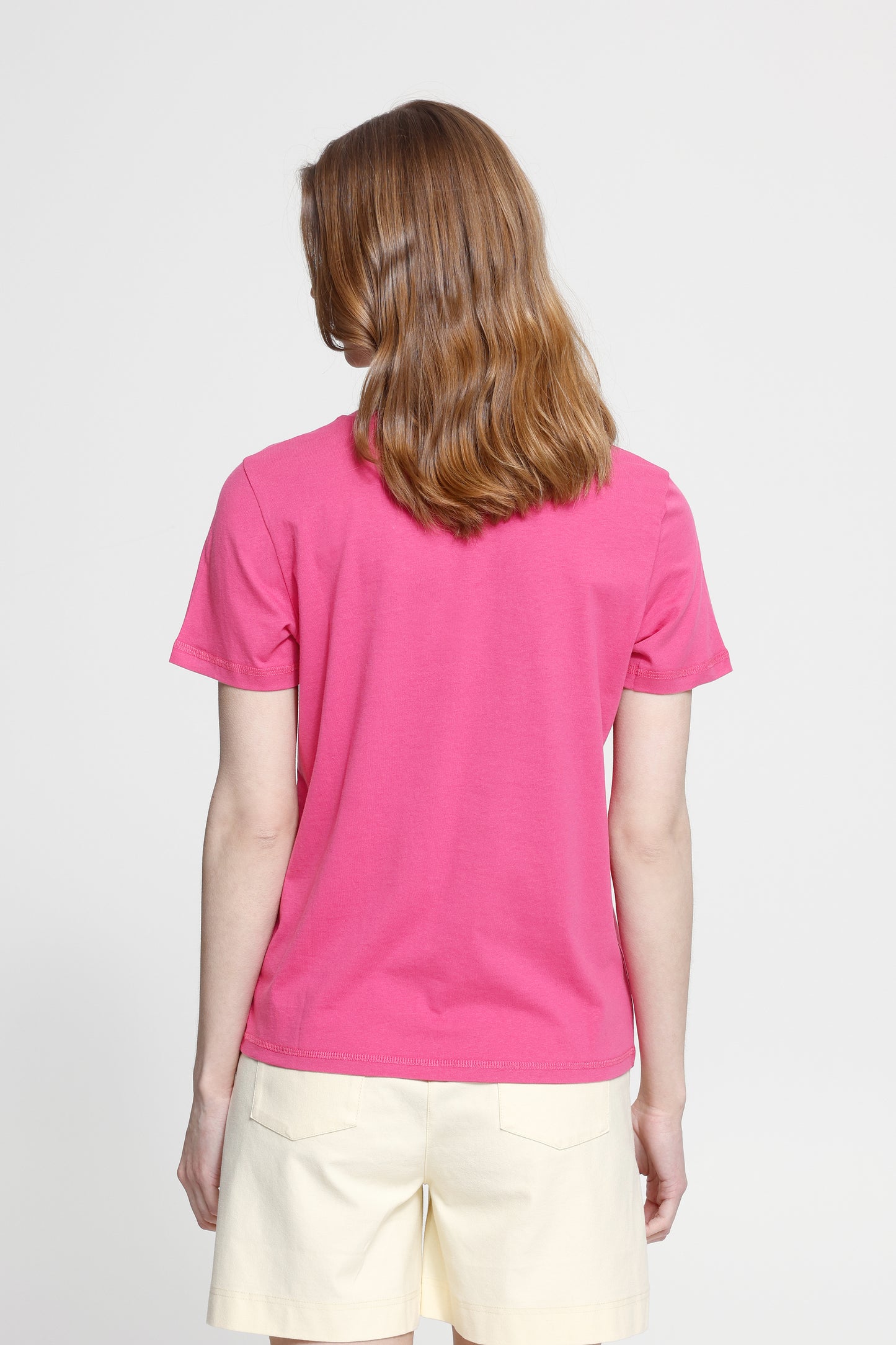 Ichi IHCaminna T-shirt Very Berry / Mellow Yellow