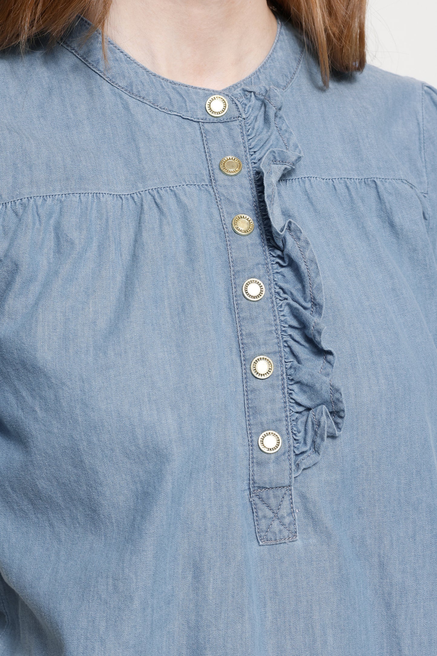 Ichi IHancey Blouse Blue