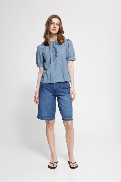 Ichi IHancey Blouse Blue