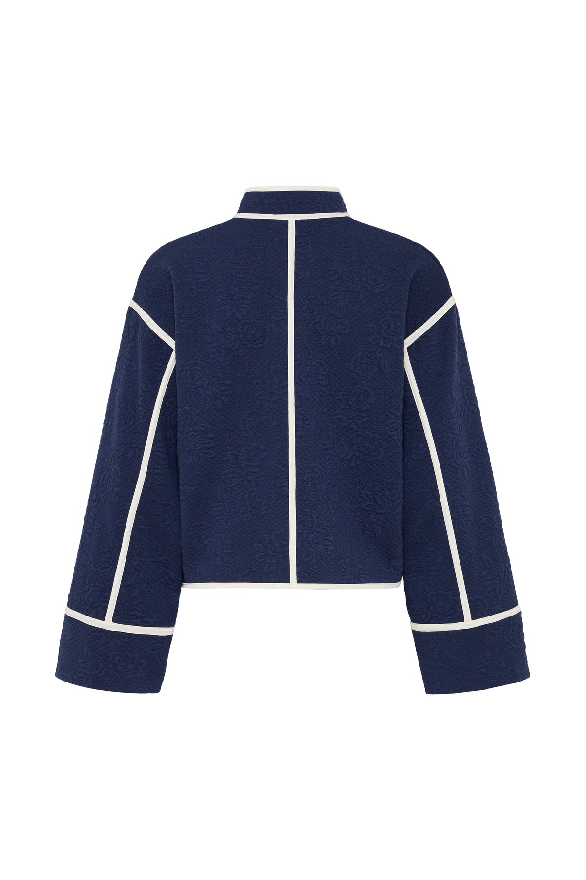 Ichi Kate Quilted Jacket Maritime Blue