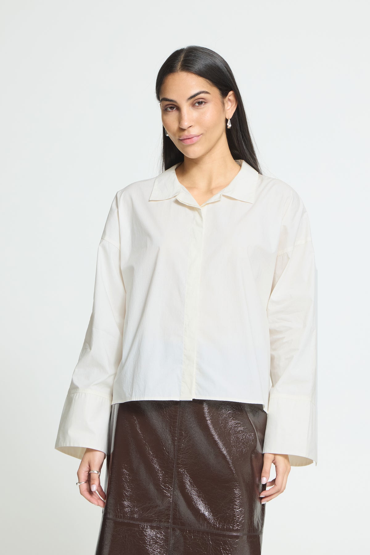 Ichi Kaysa Shirt Cloud Dancer