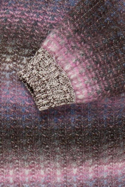 Ichi Dasunte Pullover Pink Blue