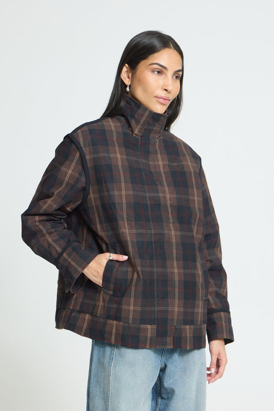 Ichi Cronto Jacket Dark Navy
