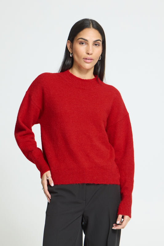 Ichi Sage Pullover Salsa