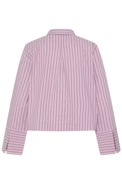 Ichi Joya Shirt Pink / Fudge Stripe