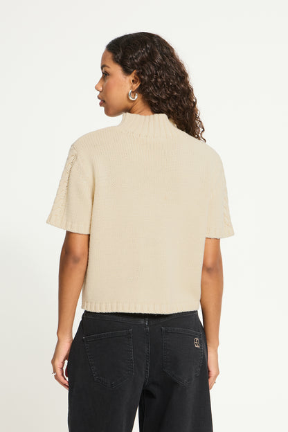 Ichi Avelora Pullover CrèMe BrûLéE