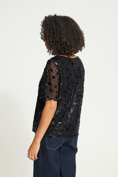 Ichi Malima Top Black