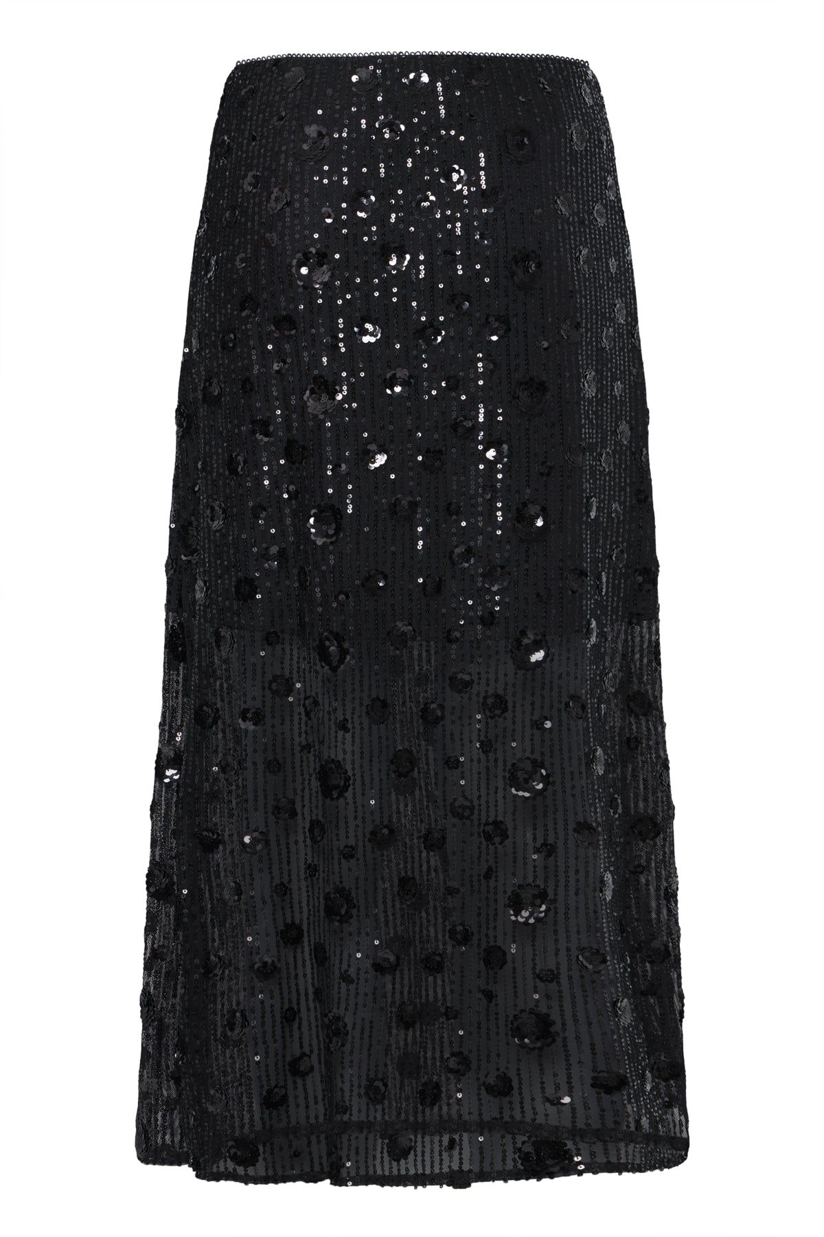 Ichi Malima Sk Skirt Black