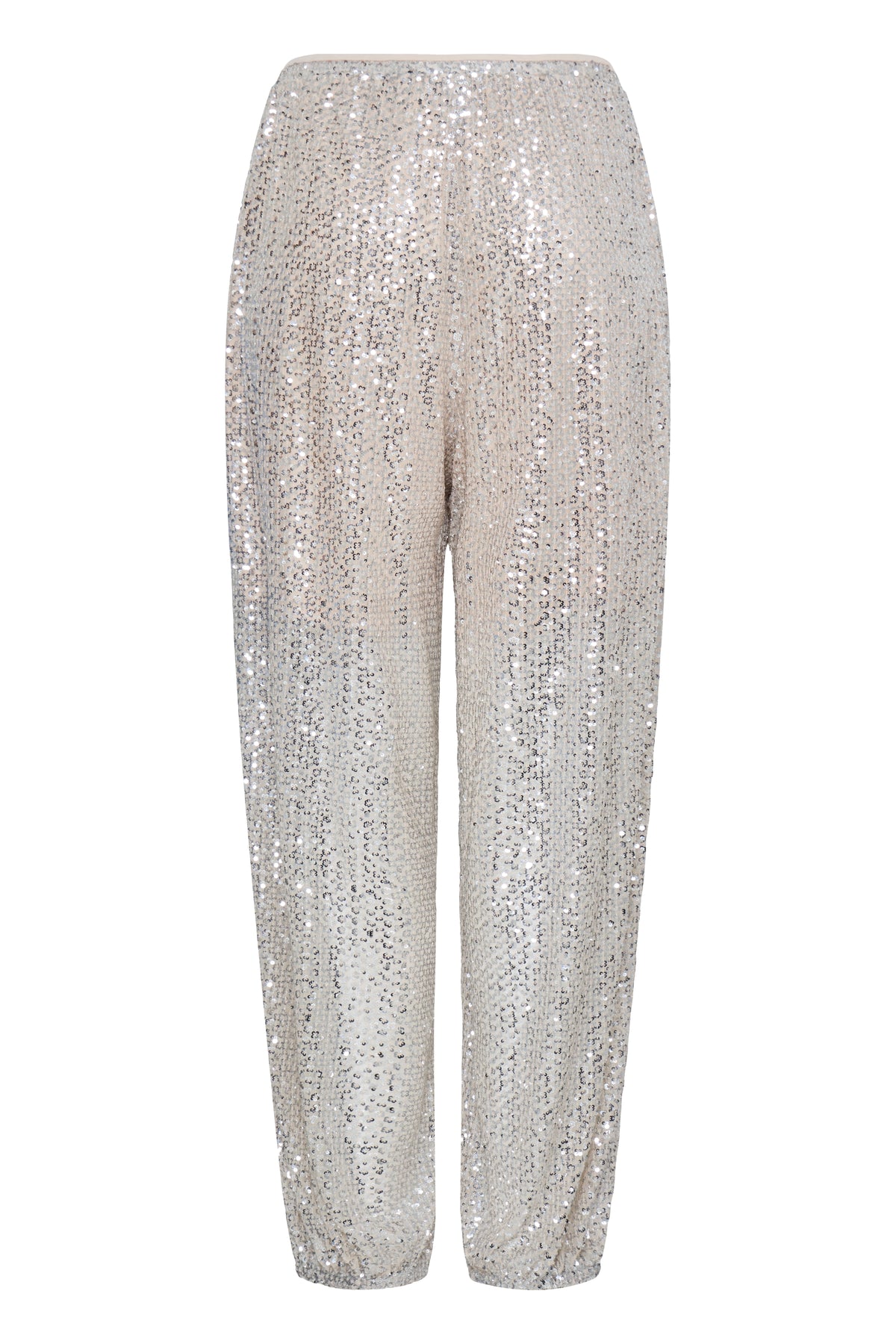 Ichi Faula Ballon Trousers Frosted Almond