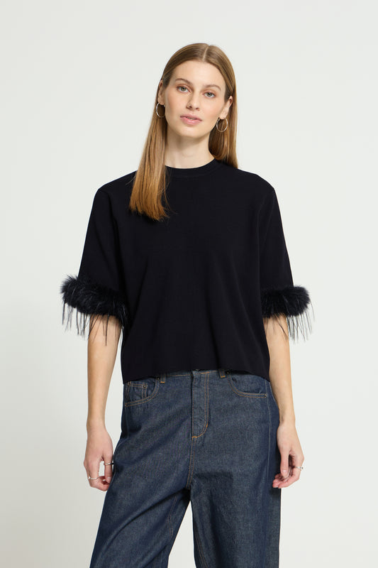 Ichi Dalise Pullover Black