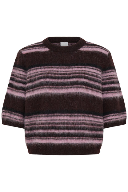 Ichi Allo Pullover Fudge Pink