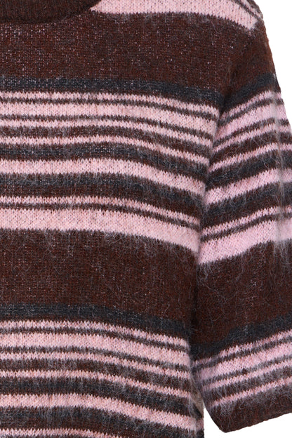 Ichi Allo Pullover Fudge Pink