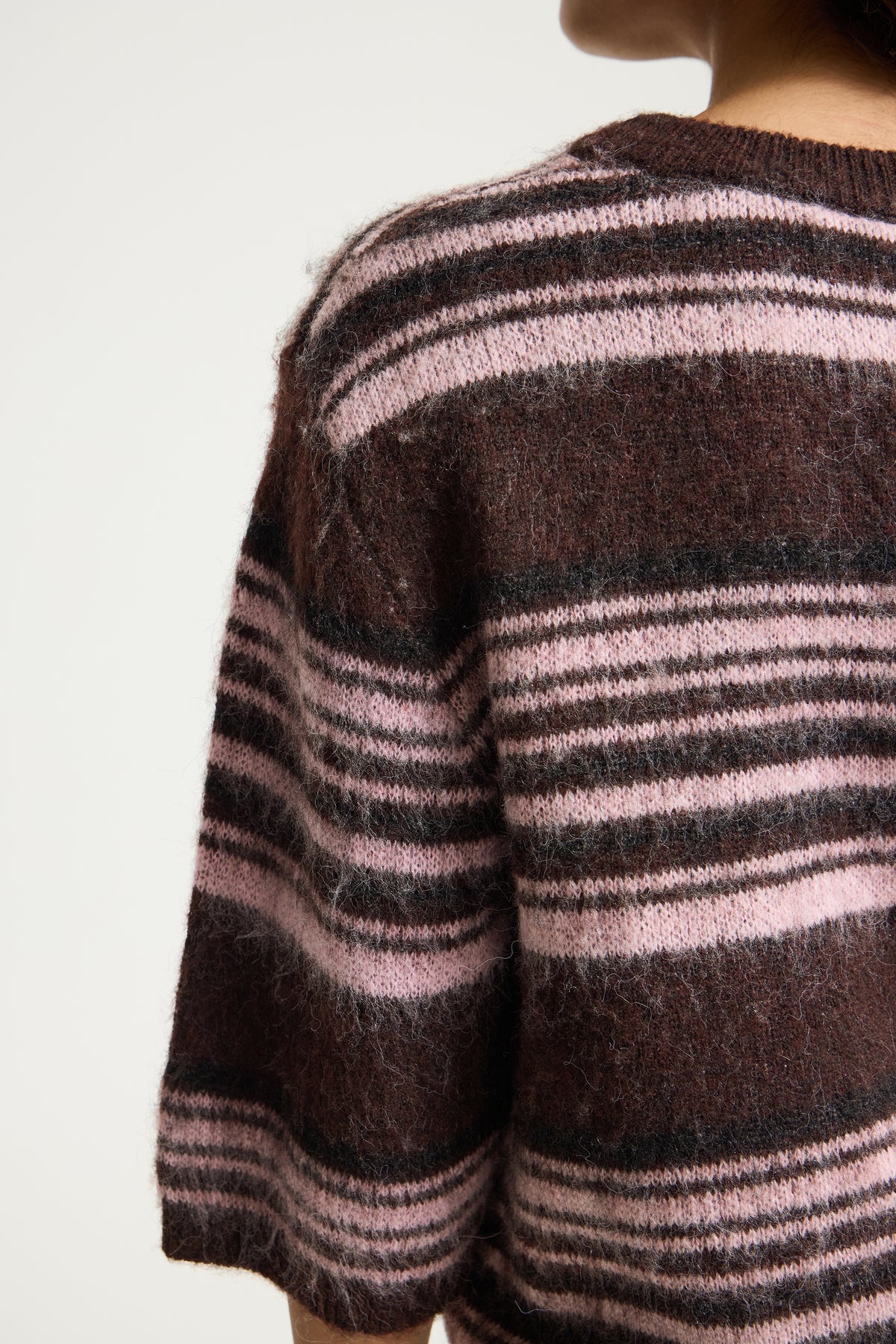 Ichi Allo Pullover Fudge Pink
