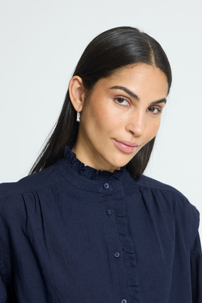 Ichi Ginola Shirt Maritime Blue