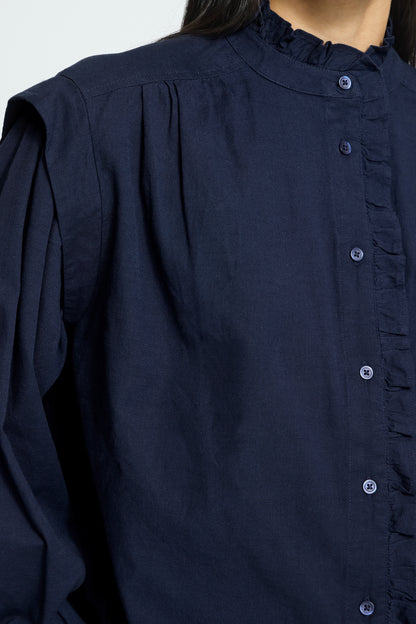Ichi Ginola Shirt Maritime Blue