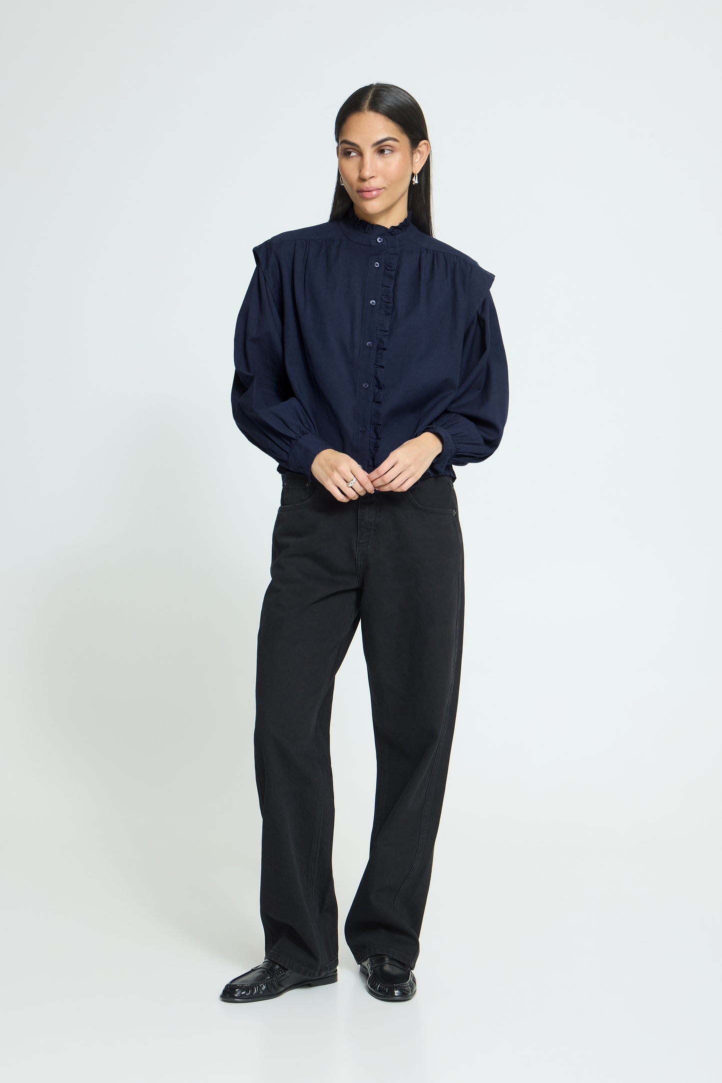 Ichi Ginola Shirt Maritime Blue