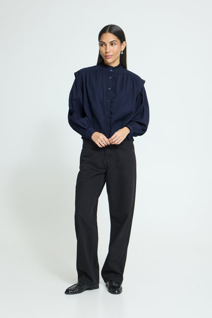 Ichi Ginola Shirt Maritime Blue