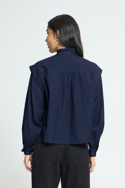 Ichi Ginola Shirt Maritime Blue