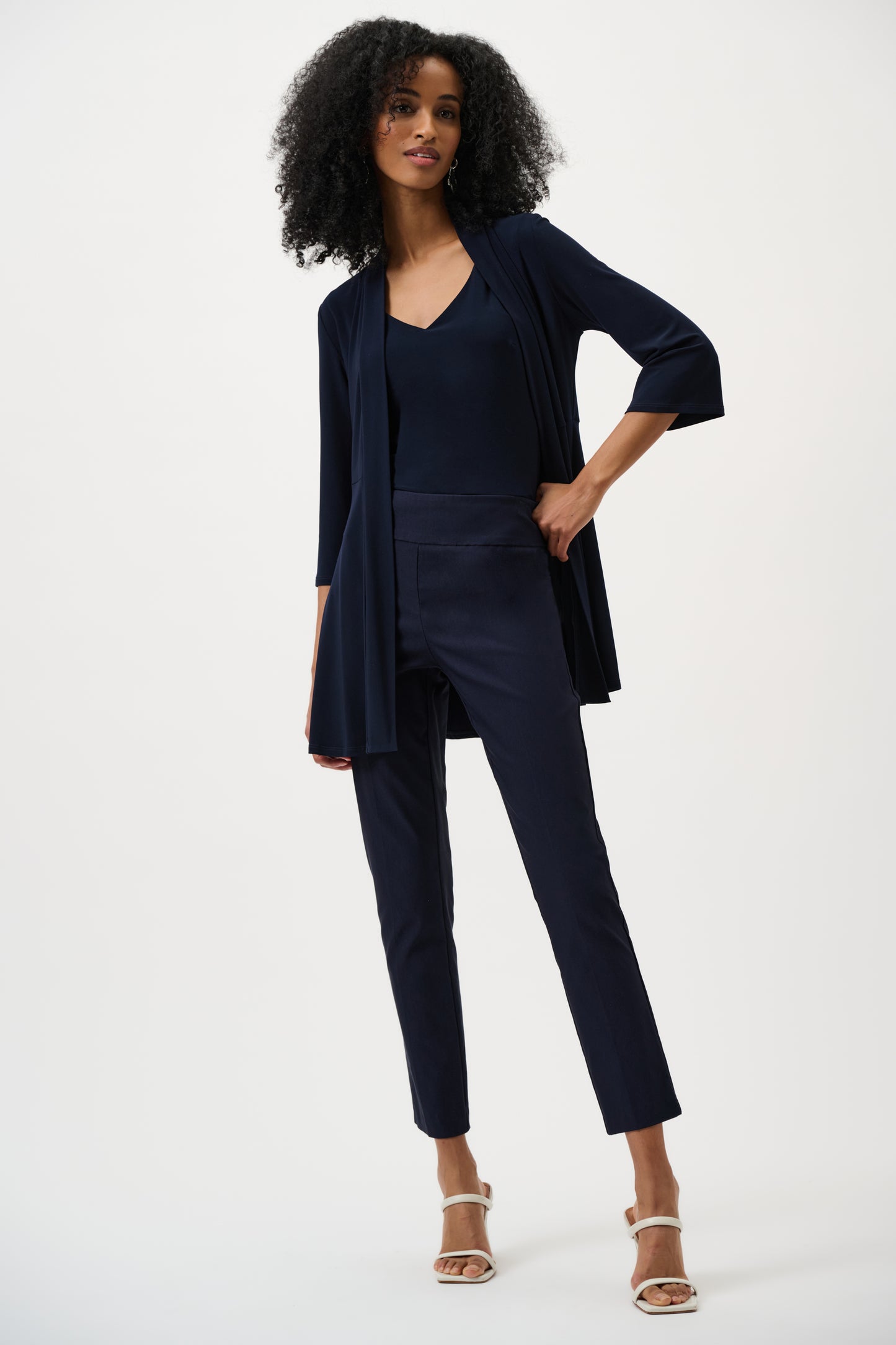 Joseph Ribkoff CO Classic Slim Pant Midnight Blue