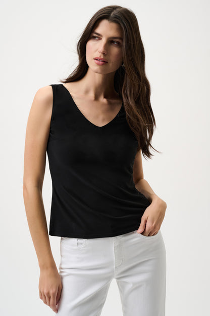 Joseph Ribkoff CO Classic V-Cami Black