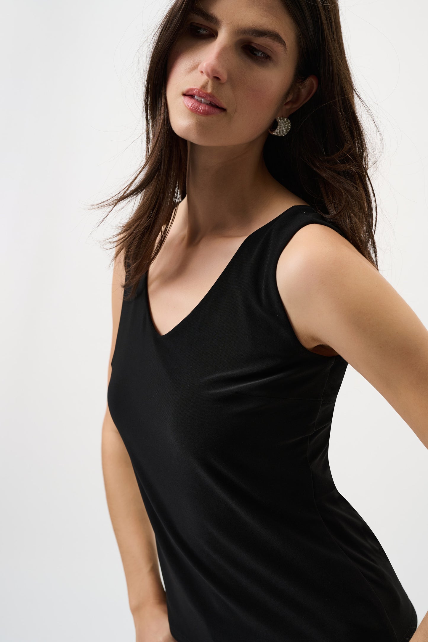 Joseph Ribkoff CO Classic V-Cami Black