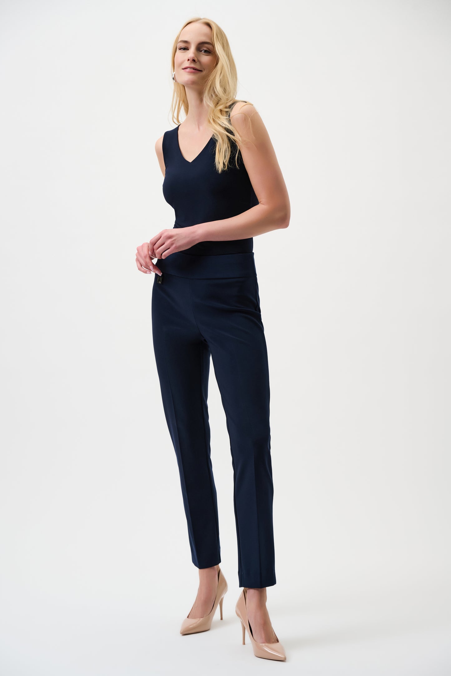 Joseph Ribkoff CO Classic V-Cami Midnight Blue